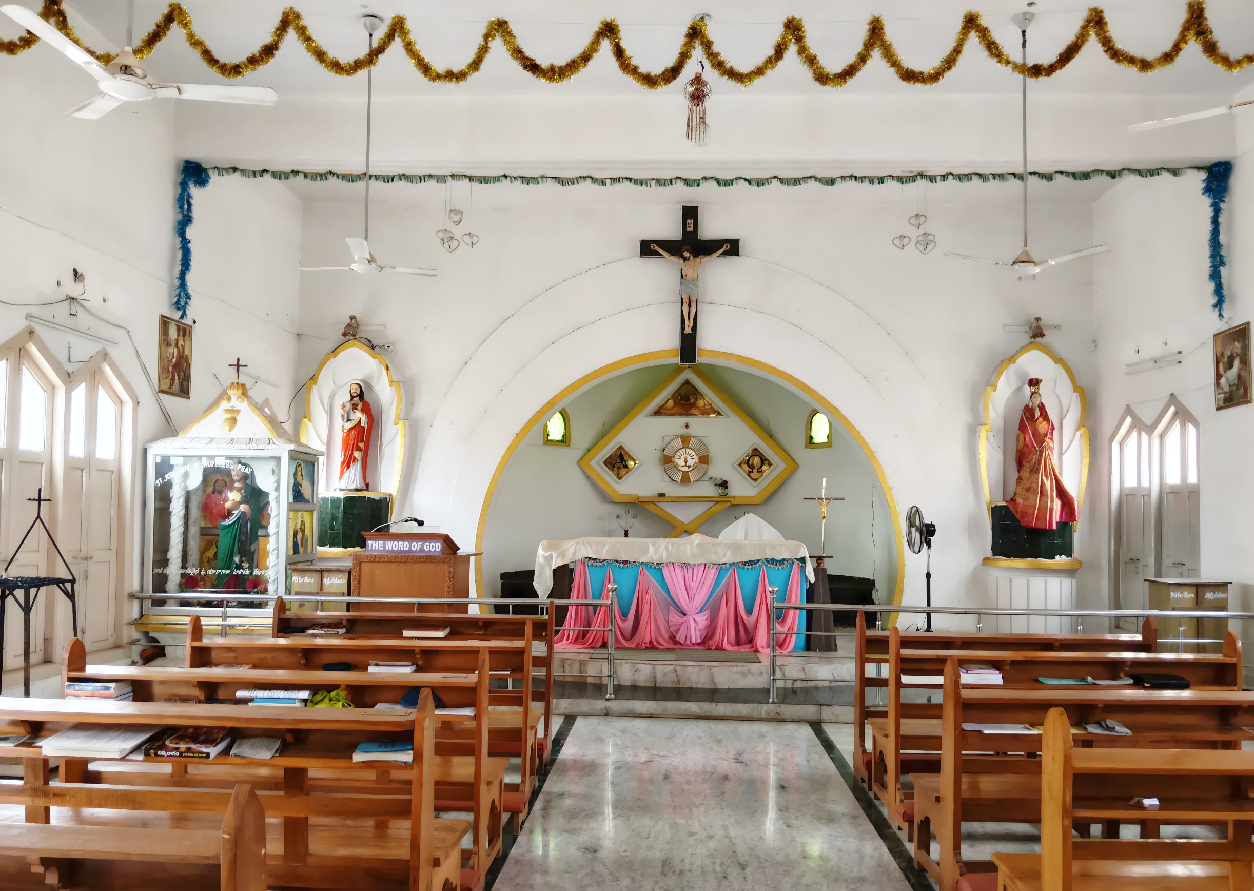 altar of st jude shrine vikarabad